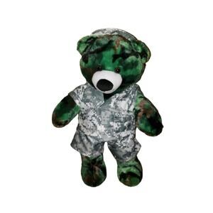 Build A Bear military camo bear